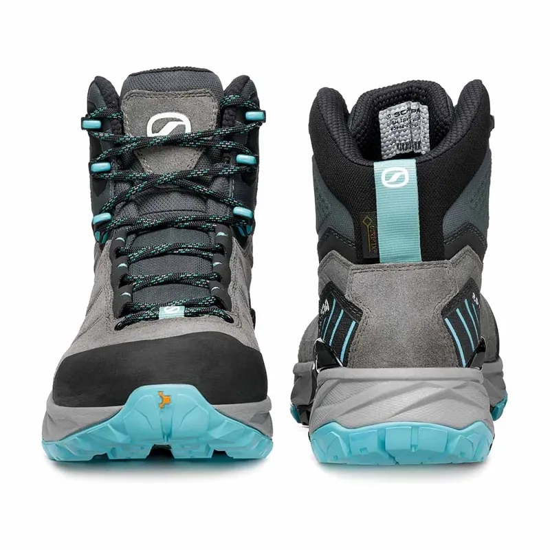 Scarpa Women's Rush TRK GTX Mid Grey-Aqua-2